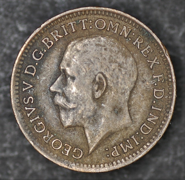 George V. Third farthing. 1913