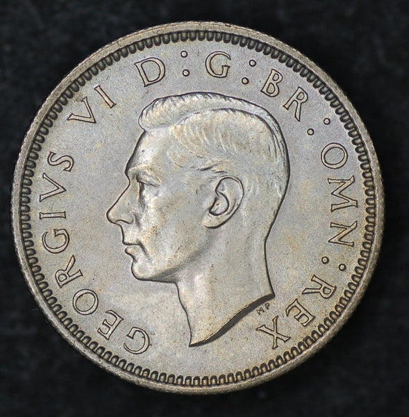 George VI. Sixpence. 1951