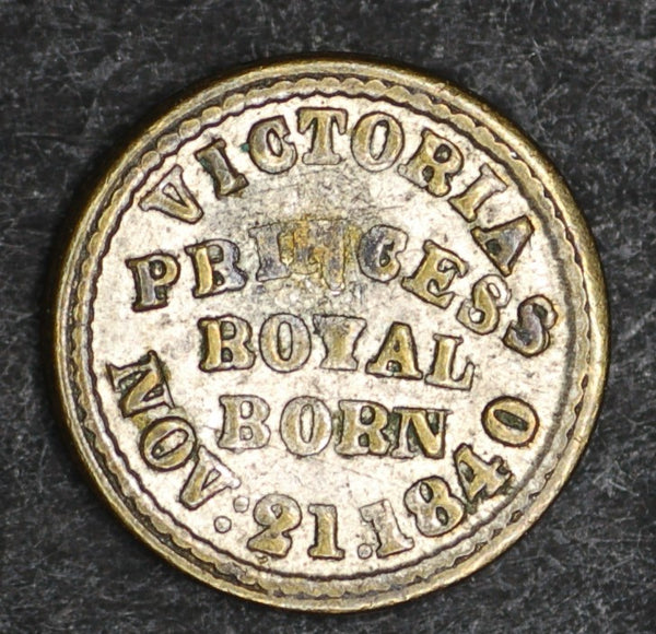 Miniature/toy medallion. Princess Victoria.