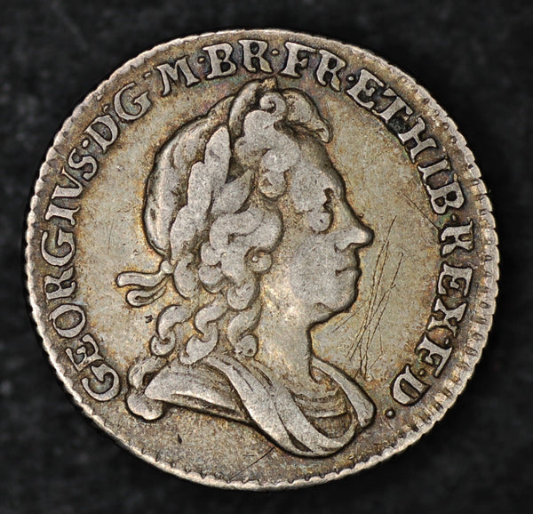 George 1. Sixpence. 1723 SSC