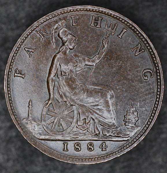 Victoria. Farthing. 1884