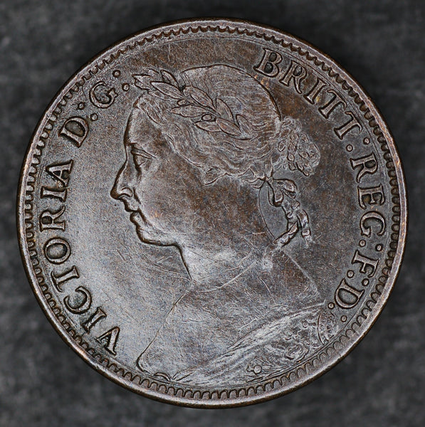 Victoria. Farthing. 1884