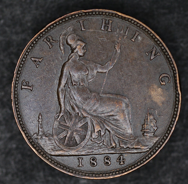 Victoria. Farthing. 1884