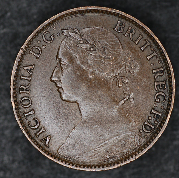 Victoria. Farthing. 1884