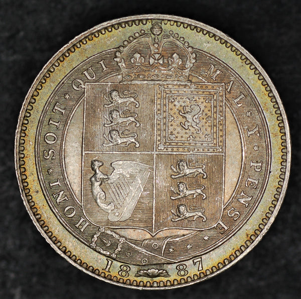 Victoria. Shilling. 1887