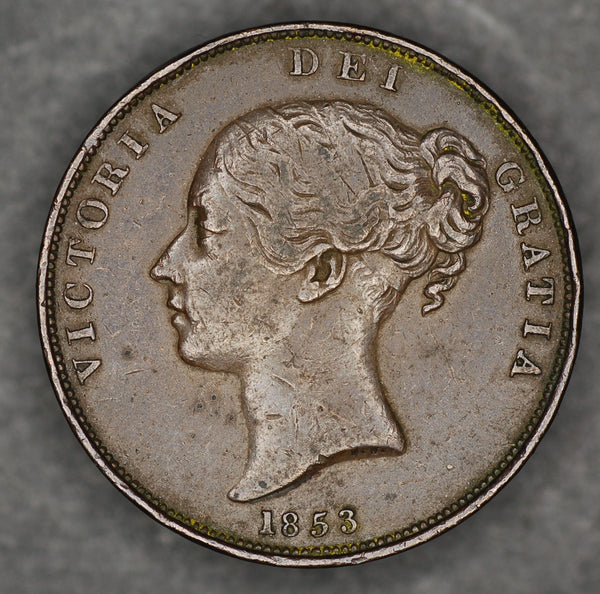 Victoria. Penny. 1853