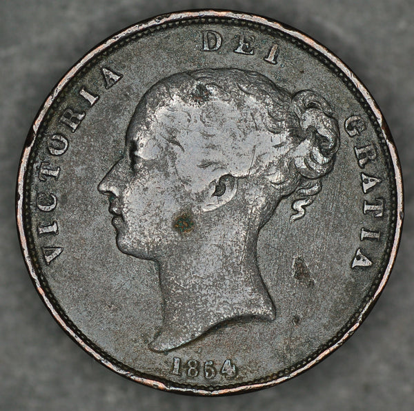 Victoria. Penny. 1854