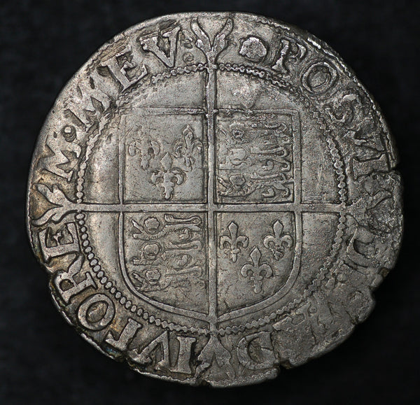 Elizabeth 1st. Shilling. 1592-5