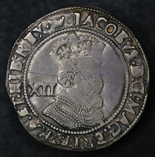 James 1st. Shilling. 1607-9