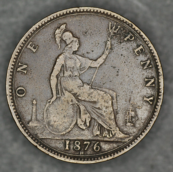 Victoria. Penny. 1876H