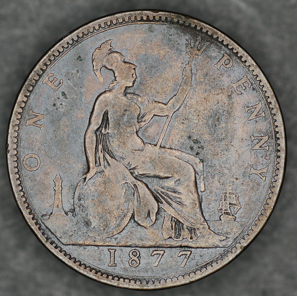 Victoria. Penny. 1877