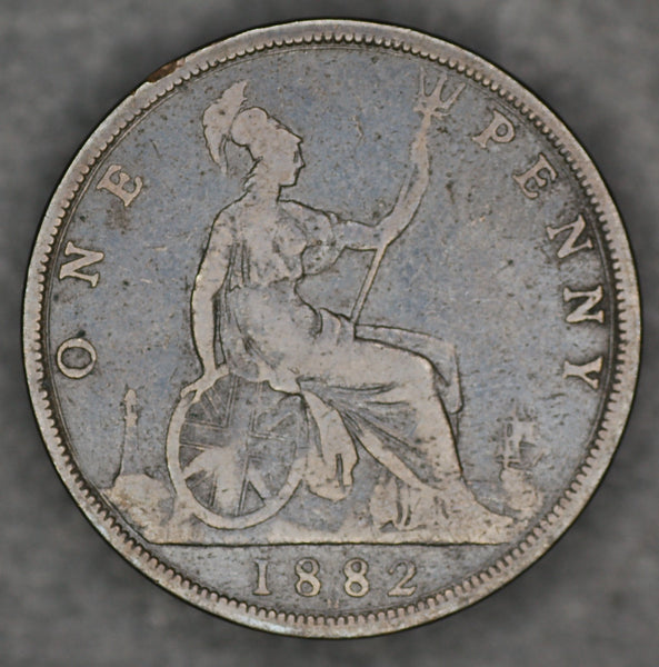 Victoria. Penny. 1882H