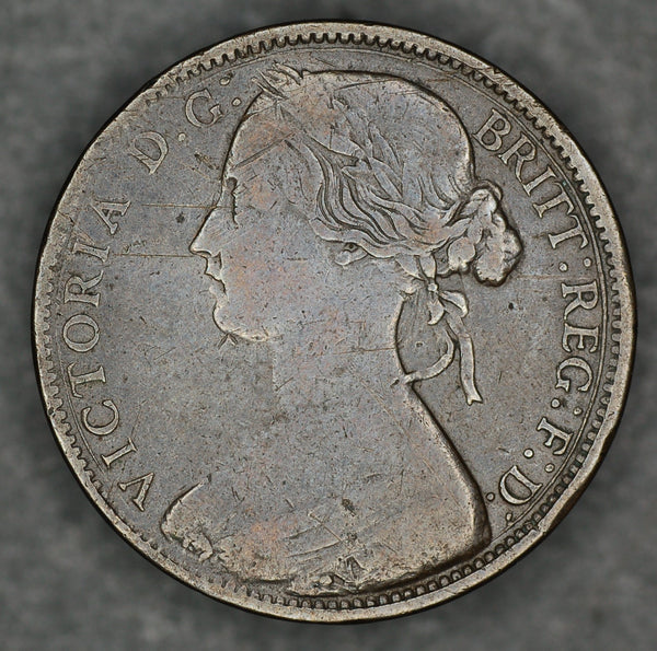 Victoria. Penny. 1862