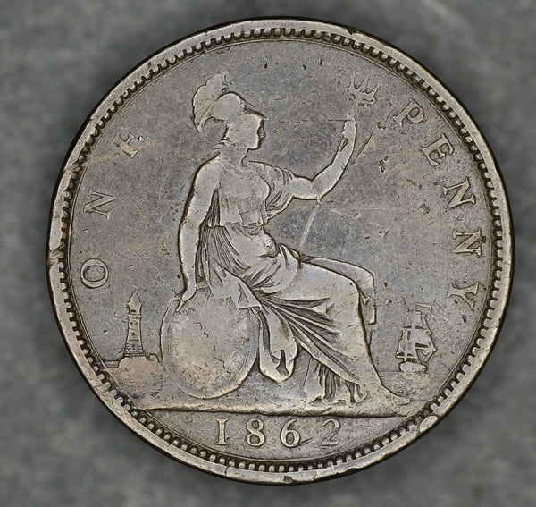 Victoria. Penny. 1862