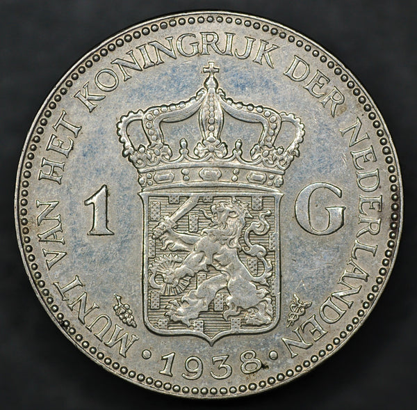 Netherlands. 1 Gulden. 1938