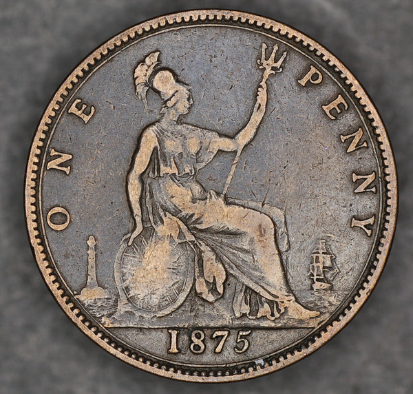 Victoria. Penny. 1875