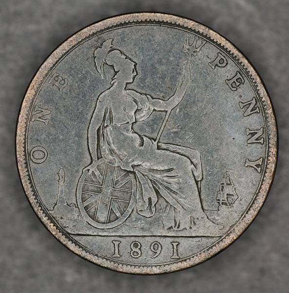 Victoria. Penny. 1891