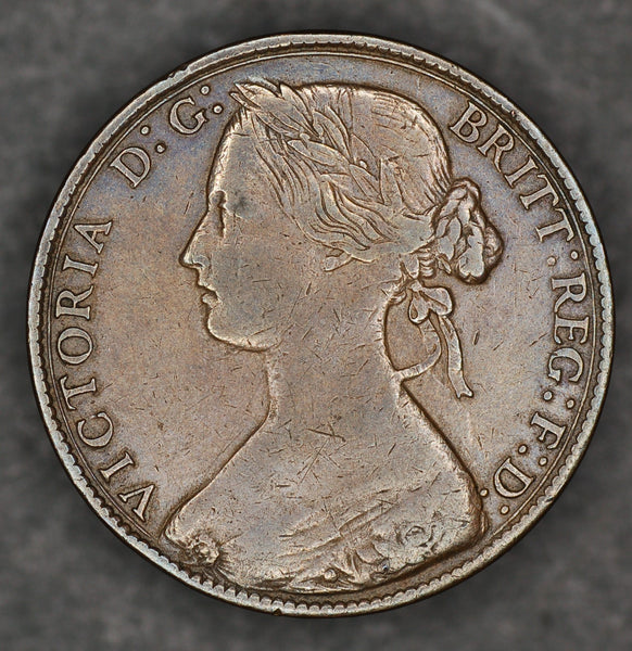 Victoria. Penny. 1861