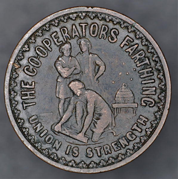 Worcester Co-operative society Farthing