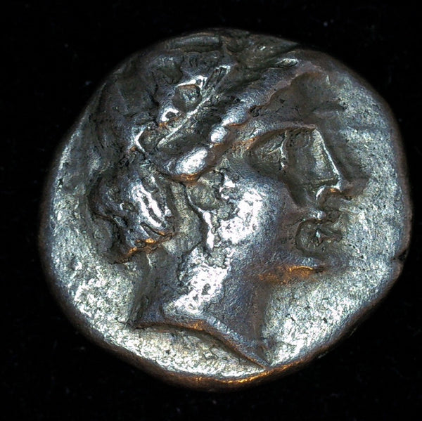 GREECE. EUBOIA. HISTAIA, AR TETROBOL. Ca 168-146BC