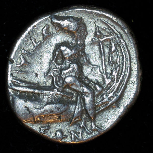 GREECE. EUBOIA. HISTAIA, AR TETROBOL. Ca 168-146BC