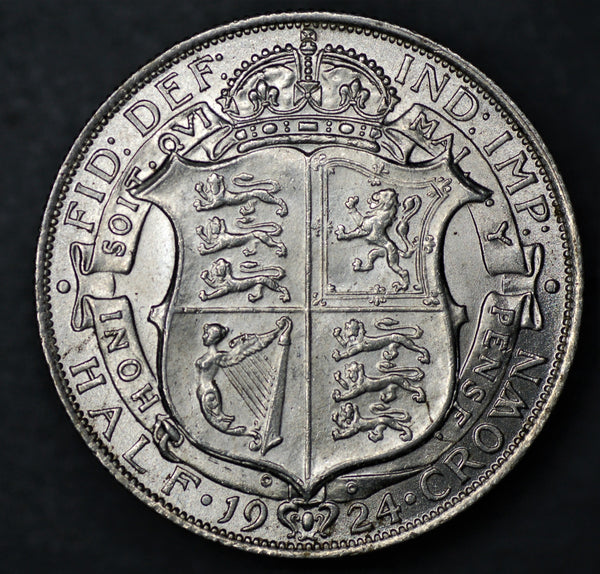 George V. Half Crown. 1924