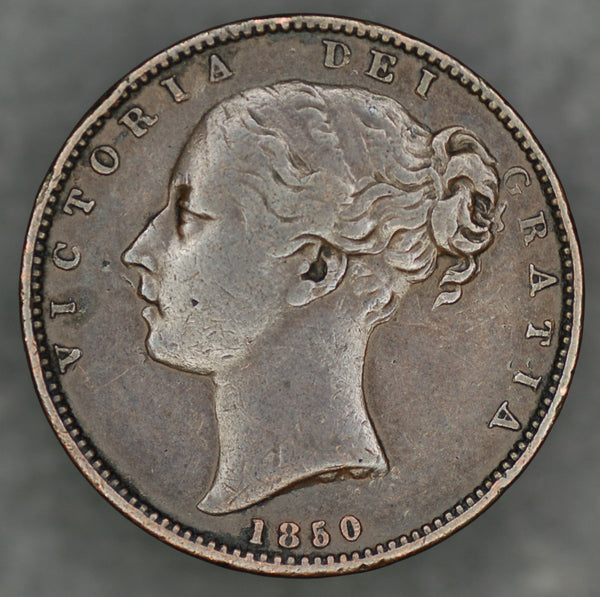 Victoria. Farthing. 1850