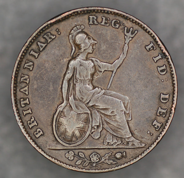 Victoria. Farthing. 1850