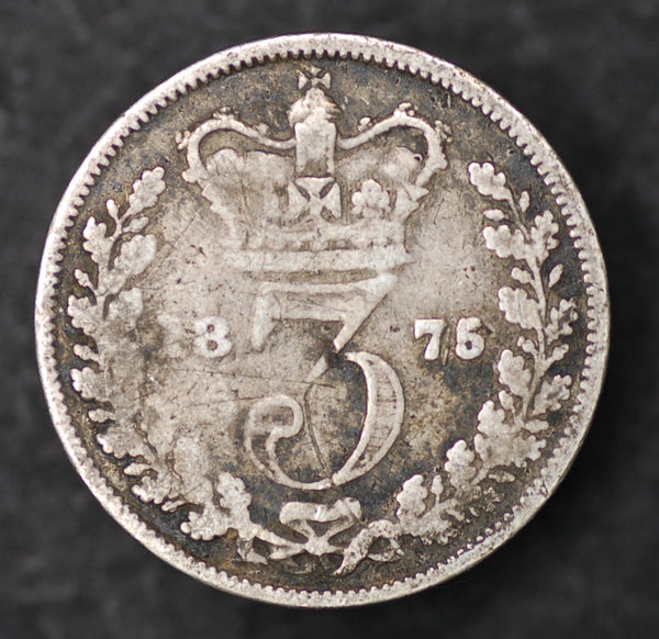 Victoria. Threepence. 1875