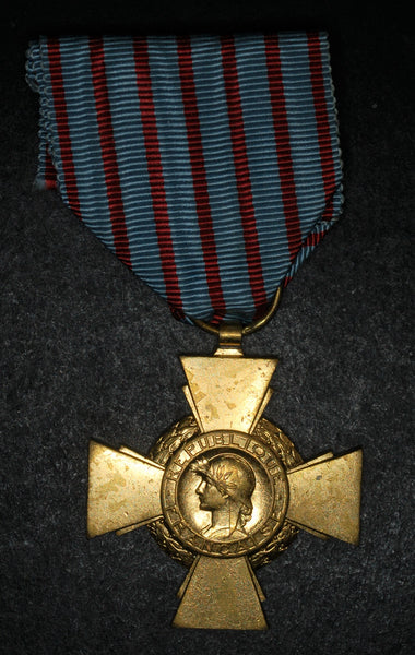 France. WW1. Croix du combattant
