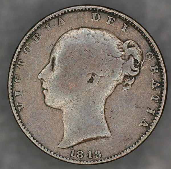 Victoria. Farthing. 1848