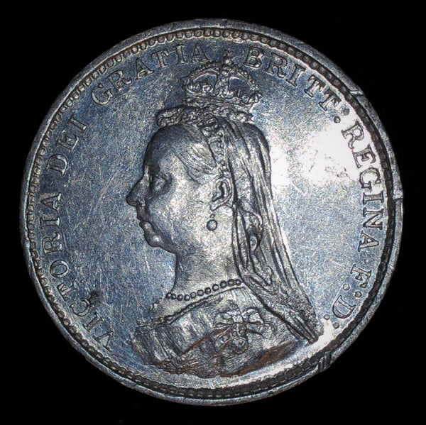 Victoria. Threepence. 1887 Jubilee head. A selection.