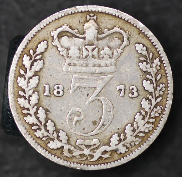 Victoria. Threepence. 1873