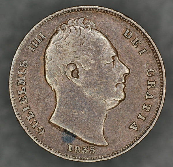 William IV. Farthing. 1835