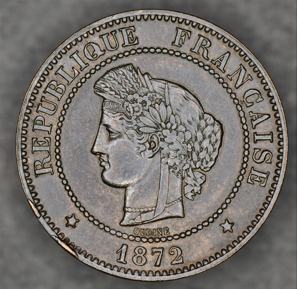 France. 5 Centimes. 1872K