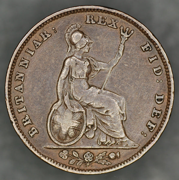 William IV. Farthing. 1835