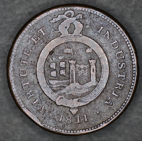 Bristol & South Wales one penny token