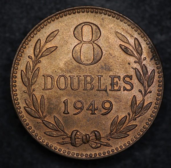Guernsey. 8 Doubles. 1949H