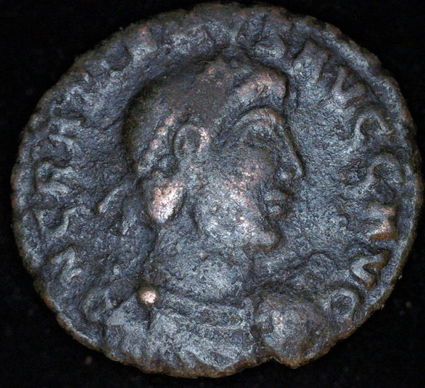 Gratian. AE3. GLORIA NOVI SAECVLI