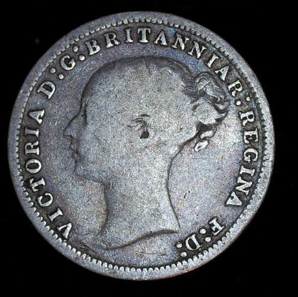 Victoria. Threepence. 1878