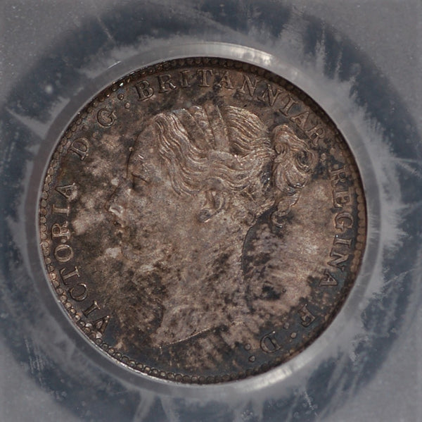 Victoria. Threepence. 1883