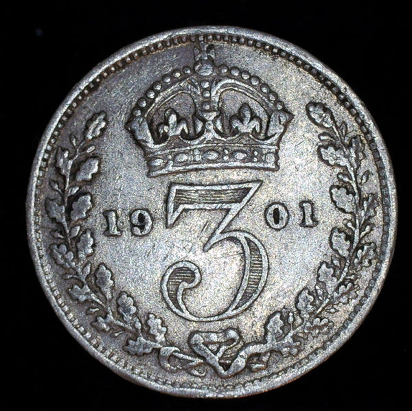 Victoria. Threepence. 1901