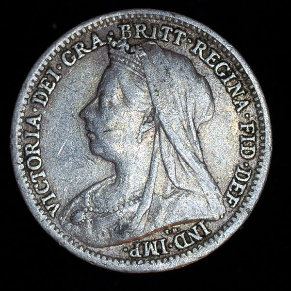 Victoria. Threepence. 1901