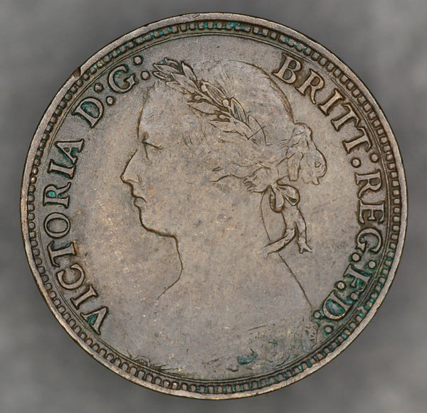 Victoria. Farthing. 1878