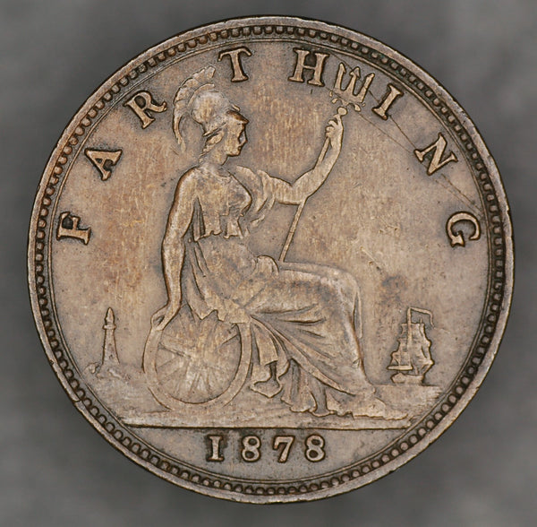 Victoria. Farthing. 1878