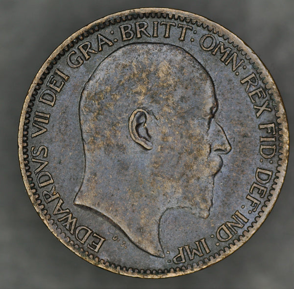 Edward VII. Farthing. 1907