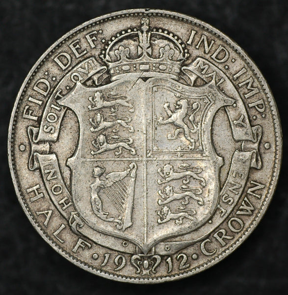 George V. Half crown. 1912