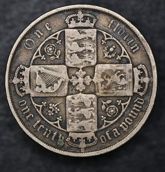Victoria. Gothic florin. 1887
