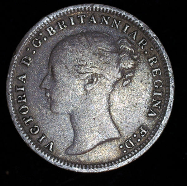 Victoria. Threepence. 1877. A selection.