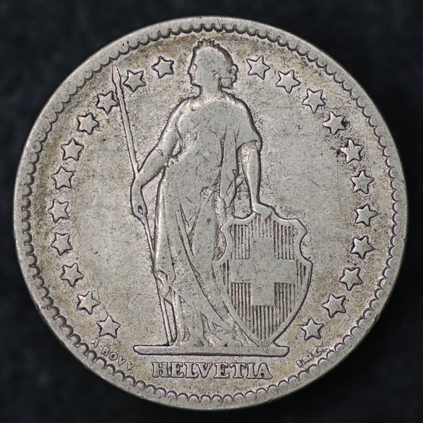 Switzerland. 2 Francs. 1874